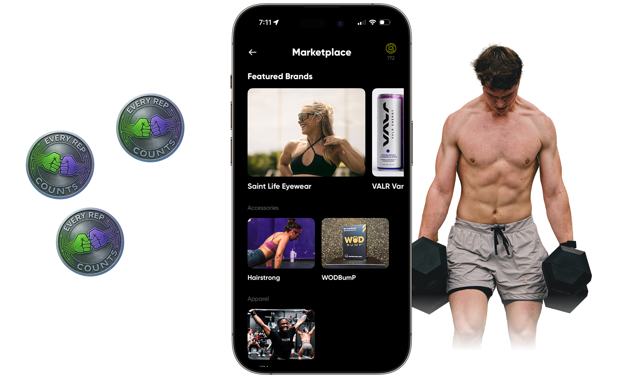 Marketplace: earn BumP and redeem with brands
